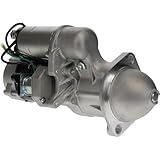 OEG Parts New Starter Compatible with John Deere 135C RTS, Compatible with New Holland E200SR E130
