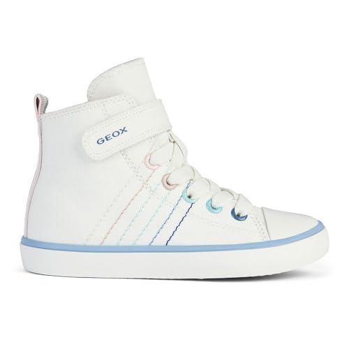 Geox J Gisli Girl E les baskets idéales pour la cour de récréation