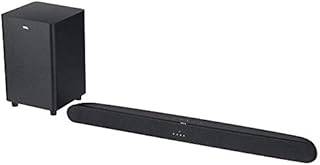 TCL Alto 6+ 2.1 Channel Roku TV Ready Home Theater Sound Bar with Wireless Subwoofer and Bluetooth – TS6110, 31.5-inch, Black (Renewed)