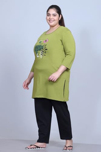 Image of RYSH Women's Plus Size Printed Long Top