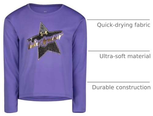 Image of Under Armour Girls' Long Sleeve Performance Graphic Tee, Outdoor Collection
