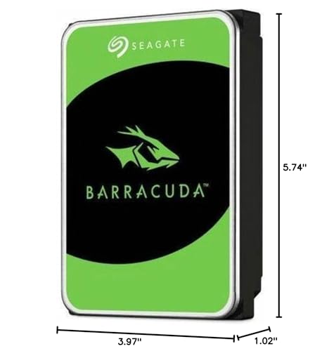 Image of Seagate Barracuda 24TB Internal Hard Drive, 7200 U /Min, 512MB Cache, SATA 6Gb /s, 3.5 inch (ST24000DM001)