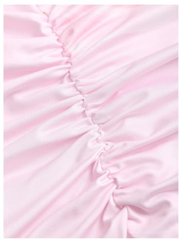 Milumia Women's Floral Print Ruched Long Skirt Fishtail Bodycon Maxi Skirts4