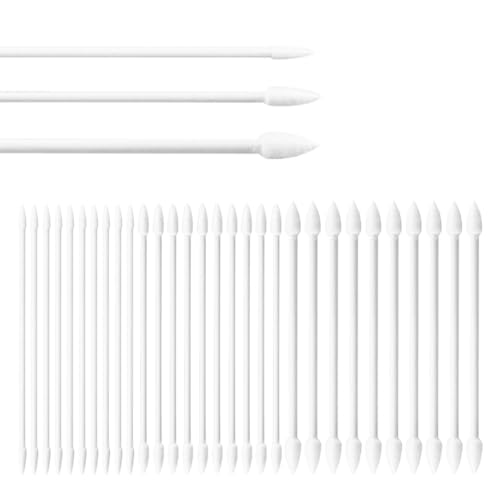 150 Piezas Bastoncillos, Set Mixto Punta Fina, Bastoncillos de Limpieza en Espuma Palillos de Esponja de Limpieza, Varillas de Hisopos para Cabezales de Impresora de Inyección, Cámaras