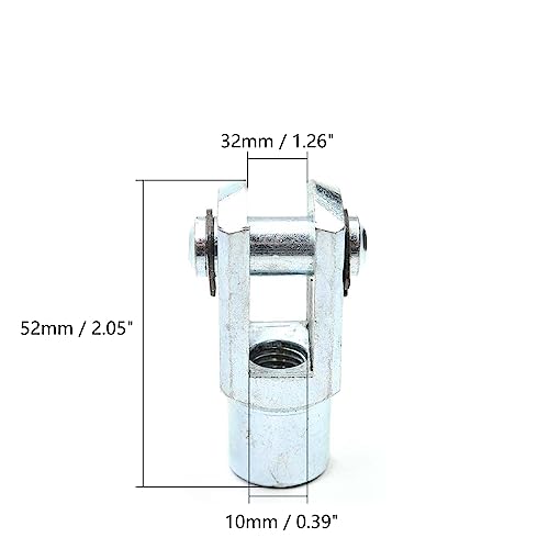 Othmro 10mm/0.39 pollici filettatura femmina Y