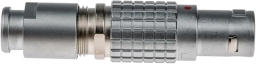 Conector circular de bajo voltaje FGG.1B.303.CLAD62Z: conexión push-pull 3 pines