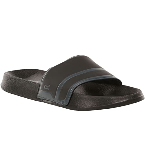 Image of Regatta Mens Shift Lightweight Sliders - Black Ash - 7 UK