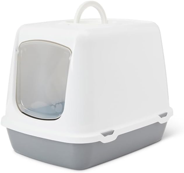 Beeztees Oscar Cat Litter Pan, Light Green