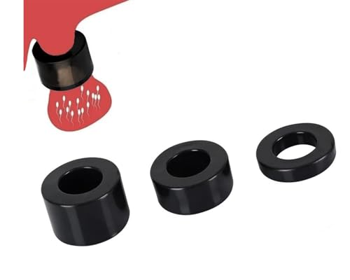 Dreieckiger Penisringe3 Stück Set Silikon Penisring Hodensack RingPleasure Ring SetCockring Hodenring Eichelring BallstretcherSex Spielzeug für die MännerHärtere und LängereEjakulation Verzögern