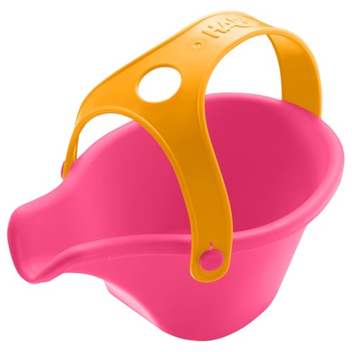 HABA Kleinkind-Gießkanne – Gießspielzeug für Garten, Sandkasten & Strand – Robust, handlich & langlebig, Kinder-Gießkanne in Himbeer-Pink – 2013029001