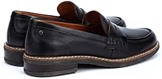 PIKOLINOS Leather Loafers ALDAYA W8J - Size 11 Black | Image 4