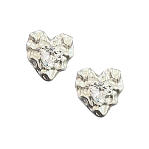 Boucles d'oreilles étoiles diamants à la brillance texturée haut de gamme
