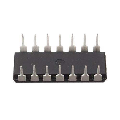 Image of INVENTO 5Pcs SN74HC08N 7408 IC AND Gate Logic Gate, 74HC08, 2 Input, 5.2 mA, 2 V to 6 V, DIP-14