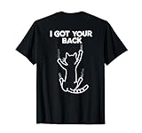 « I got your back and cat scraper funny animal friendship that cat owners can relatate sarcastic humour »