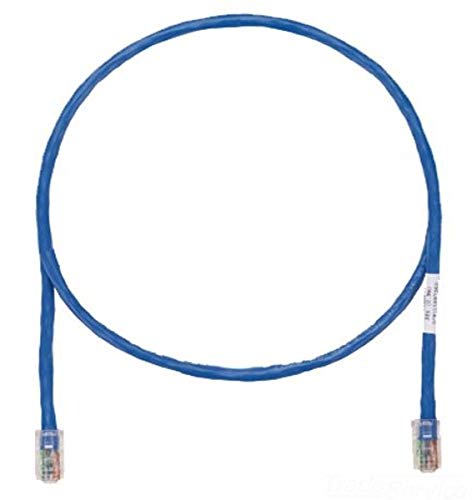 Panduit TX5e - Patch cable - RJ-45 (M) to RJ-45 (M) - 6 ft - UTP - CAT 5e - snagless, stranded - blue