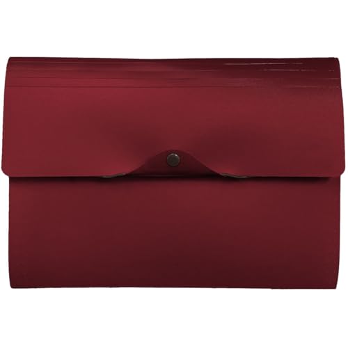 Dello - Pasta Sanfonada A4 Aromas c/12 Divisórias, 6108.01.0006, Cherry