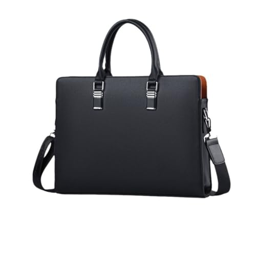 JSEIAJB Men's Shi Handbags Casual Shoulder Crossbody Bags Bags Large Capacity Business Color Collision Briefcase Male Models