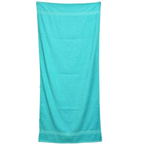 Image of Kuber Industries Cotton Bath Towel 30 inchx60 inch (Sea Green, 3 Pieces Full Size) CTKTC33283