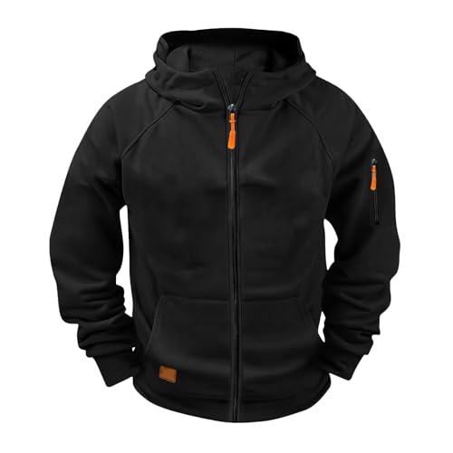 Boys Zip Up Hoodies Soft Fleece Basic Sweatshirt with Multiple Pockets School Athletic Pullover Fall Winter Casual Comfy Coat2