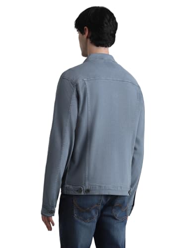 Image of JACK & JONES Men's Cotton Blend Standard Length A-Line Coat