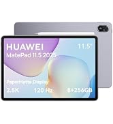 HUAWEI MatePad 11.5 2025 Tablet, Pantalla PaperMatte de 2.5K y 120 Hz Comodidad Visual, 8+256 GB,...