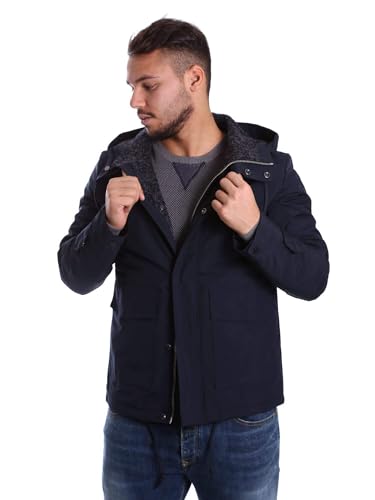 Doudoune homme bleu Antony Morato idéale pour les sorties urbaines hivernales