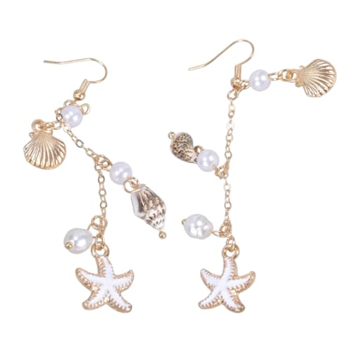 Elegant Conch Shell Dangle Earrings for Women and Girls Fashion Jewelry