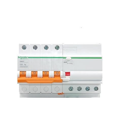 Disyuntor de protección de corriente residual EA9R 1P+N de 6A tipo C 5