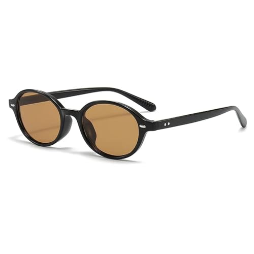 Lunettes de soleil ovales rétro confort visuel pour masquer la fatigue