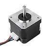 Qooltek 42-34 Stappenmotor, 2 Fase 1A 1.8 Graden voor 3D Printer Ender3/Ender3Pro/CR-10 en CNC Accessoire.