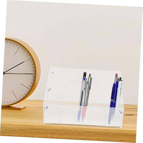 Rangement pinceaux et crayons acrylique pour coiffeuse moderne et bureau - 6