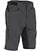 Zoic Men's Ether Cycling Shorts, Shadow, Large
