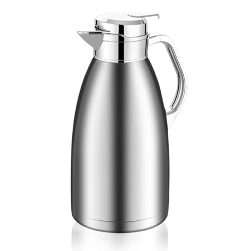 Catálogo para Comprar On-line Jarras para cafetera - 5 favoritos. 41 Jarra Térmica para Café 2.3L Cafetera Térmica Acero Inoxidable, Tetera Termo de Té Hervidor de Agua con Tapa Hermética y Asa Anti-quemadura, Mantiene Calor Frío para Hogar...