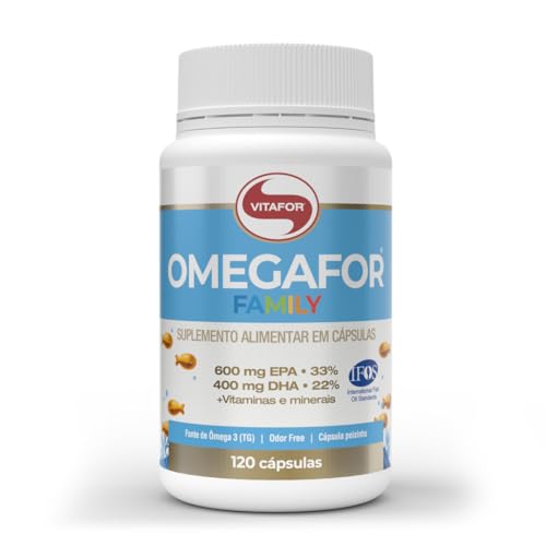 Vitafor - Omegafor Family - 120 Cápsulas