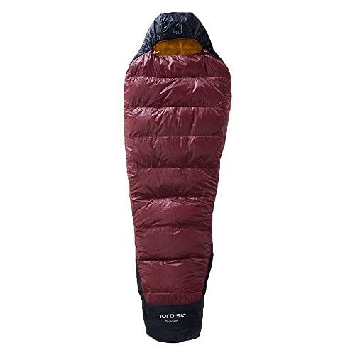 Nordisk Oscar +10° Mummy Schlafsack L schwarz/rot
