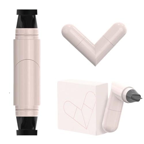 New Foldable Eyeliner Stamp, 2025 New Gel Eyeliner Pencil Set, Foldable Winged Eye liner Stamp, Smudge Proof Eyeliners Pen for Beginners, Easily Draw Exquisite Makeup Look (Black)