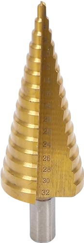 BGS 1619 | Broca escalonada | nitruración de titanio | Ø 4 - 32 mm