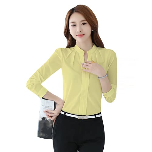 Image of Alaine Women Blouse Office Lady Shirt Women Tops