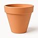 FRANCACOR Maceta Barro Terracota Natural Jardin Interior Exterior Calidad (35 X 30 CMS)