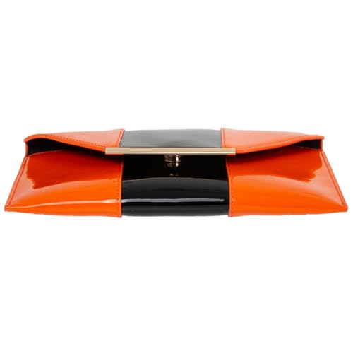 Image of JNB Faux Patent Leather Envelope Candy Clutch