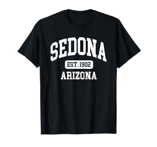 Diseño establecido de Sedona Arizona AZ Vintage Sports Camiseta