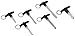 QUICK RELEASE PIN, 1/4 IN. DIA X 1-1/2 IN. LONG, TWO PACK