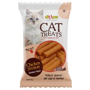 All4pets Cat Treats Chicken Section Chicken Flavour -50gm Each (B0BNXJLG9N) Amazon Price History, Amazon Price Tracker