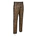 Men's 'Classic' Fit Motorcycle Casual Fashion Cowboy Western Leather Pants (US, Numeric, 32, Regular, Regular, Standard, Dirty Brown)