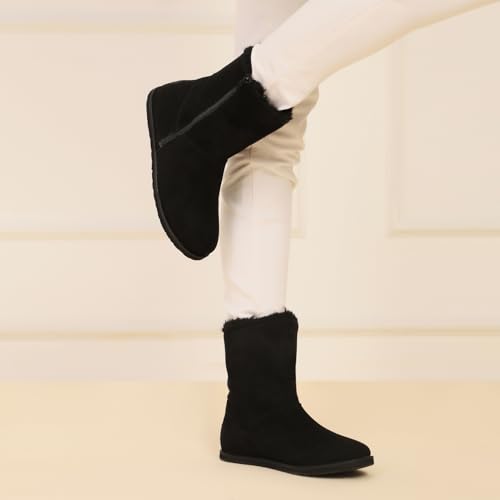 Image of YOHO Slays Model 003 Uggs Boots for women | Packed with the comfort of premium inner fur lining | Stylish Casual Shoes|Comfortable Fit