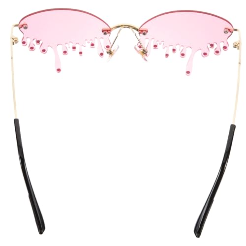 Verres roses de style cool Homoyoyo pour soirées et fêtes élégantes