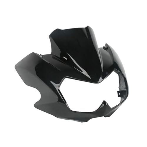 Carénage de phare avant noir plastique rigide pour moto Z750N années 2004 à 2006