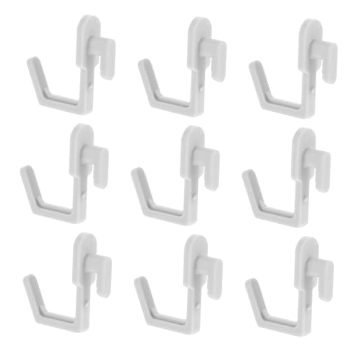 GARVALON Garage Organization Pegboard Hooks 20 Pack Strong and Sturdy Easy to Use for Shop Kitchen and Home Storage