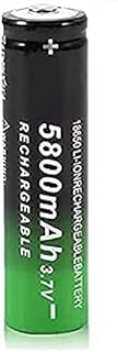Rechargeable battery5800mAh High Capacity Li-ion Rechargeable Battery, 3.7 Inch Large Capacity Li-ion Battery for LED Flashlight, Emergency Lighting, Electronic Devices 4pcs