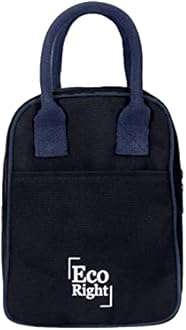 Eco Right Lunch Bags for Office Women & Lunch Bag for Men, Insulated Lunch Bag for Kids, Office Lunch Bag with Bottle Holder, Carry Handle & Pocket